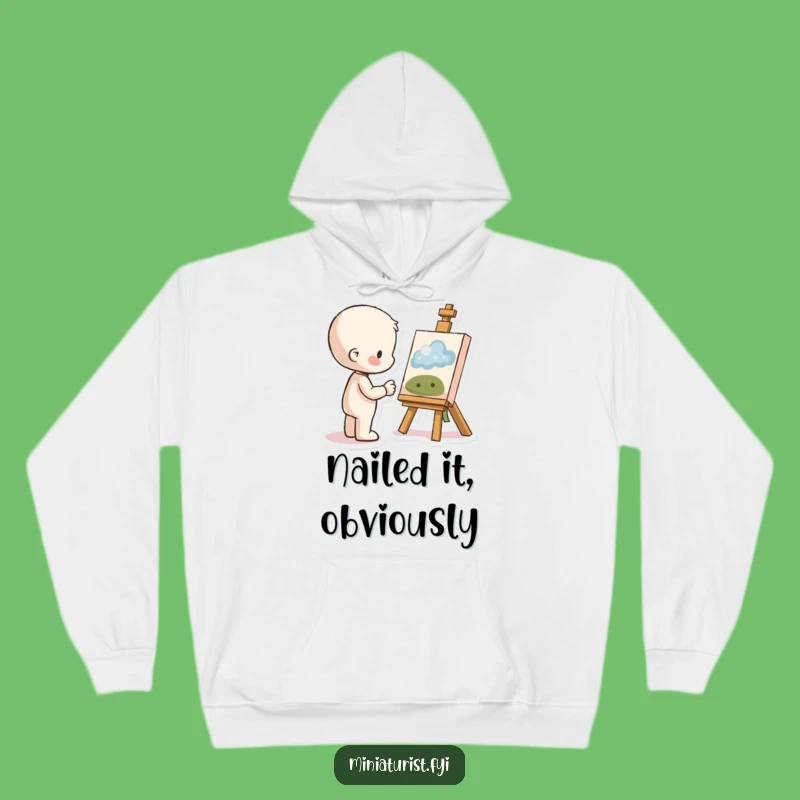 Cozy Funny Proud Artist Hoodie: Warmth for Your Accomplishments, Gift!