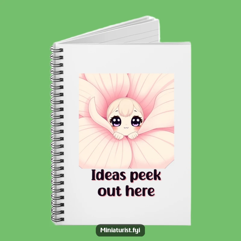 Funny Curious Flower Notebook: Jot Down Ideas with Wonder, Perfect Funny Gift