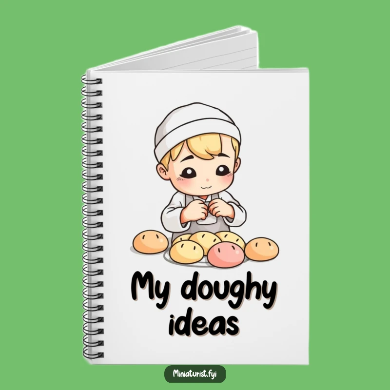 Funny Baker Loaf Notebook: Jot Down Your Tiny Bread Creations
