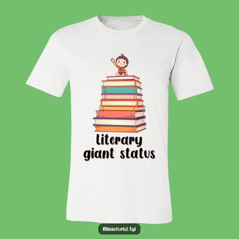Funny Waving Tiny Figure T-Shirt Reader's Peak Apparel