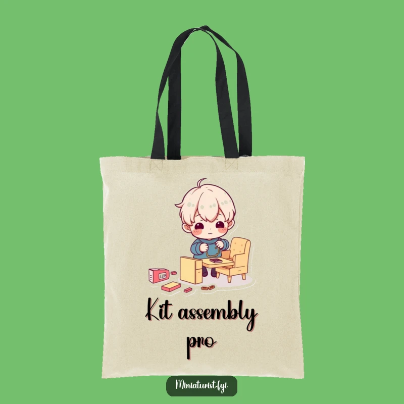 Funny Tiny Furniture Assembler Tote Bag: Hilarious Carry-All for DIY Enthusiasts